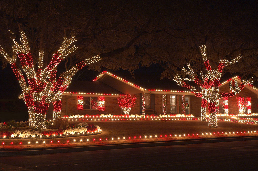 Light your home safely and efficiently this holiday season