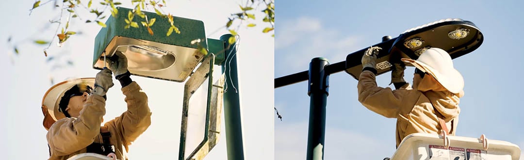 older lights and new lights